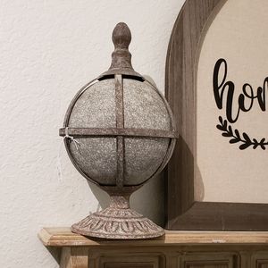 Pier 1 Metal Orb Decor